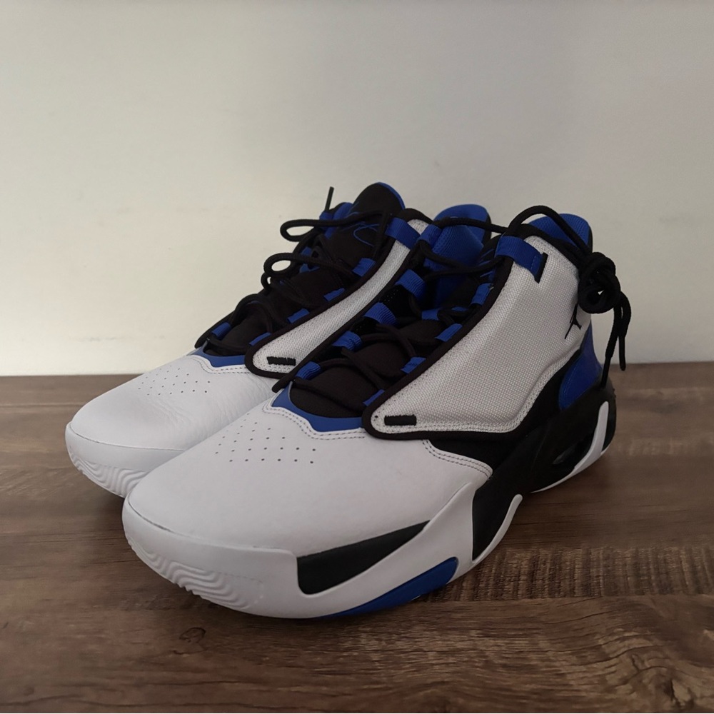 Jordan Max Aura 4 'White Hyper Royal' size 12